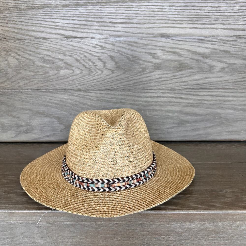 Bindya New York Fedora Staw Sun Hat